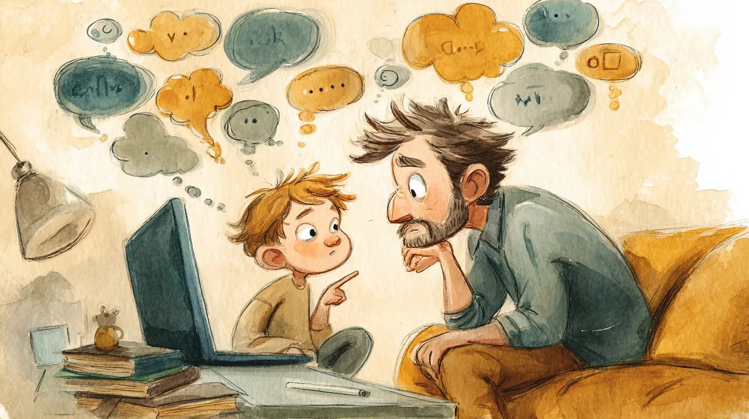 Parent with questions about preschooler screen time, getting expert guidance